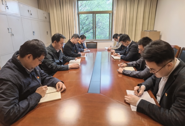 省委督查室党支部在深学笃行实干中坚定捍卫两个确立